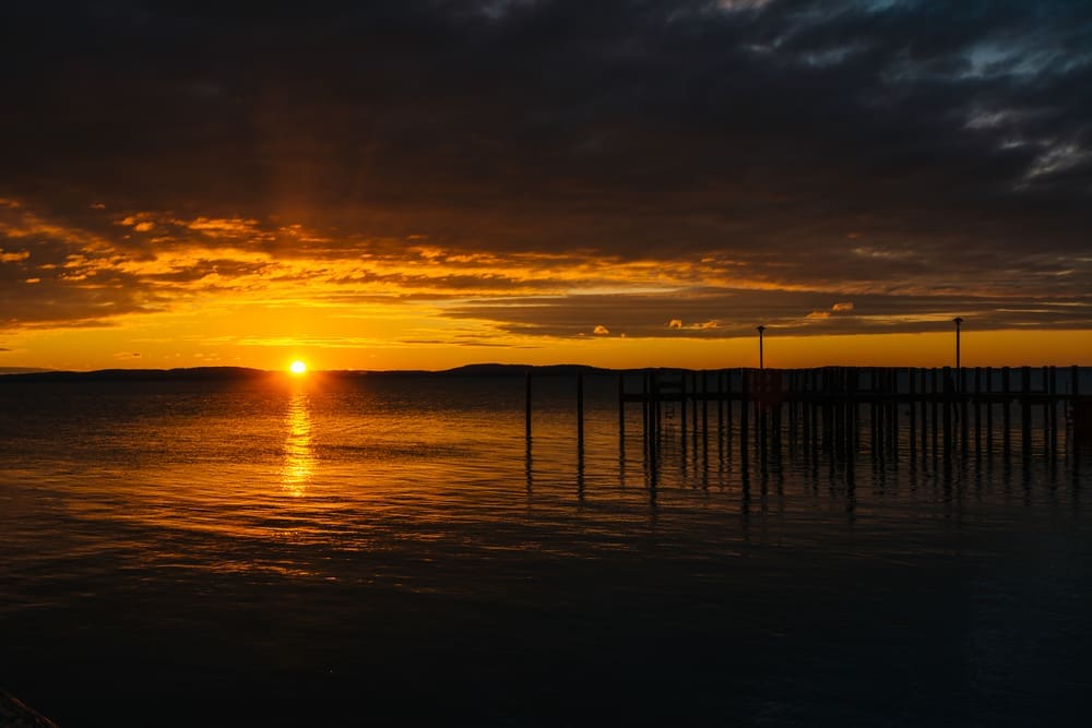 Sunset in Cecil County.