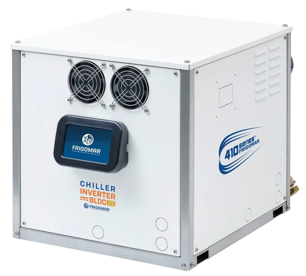 AC Chiller Unit with Inverter for efficient variable speed operation