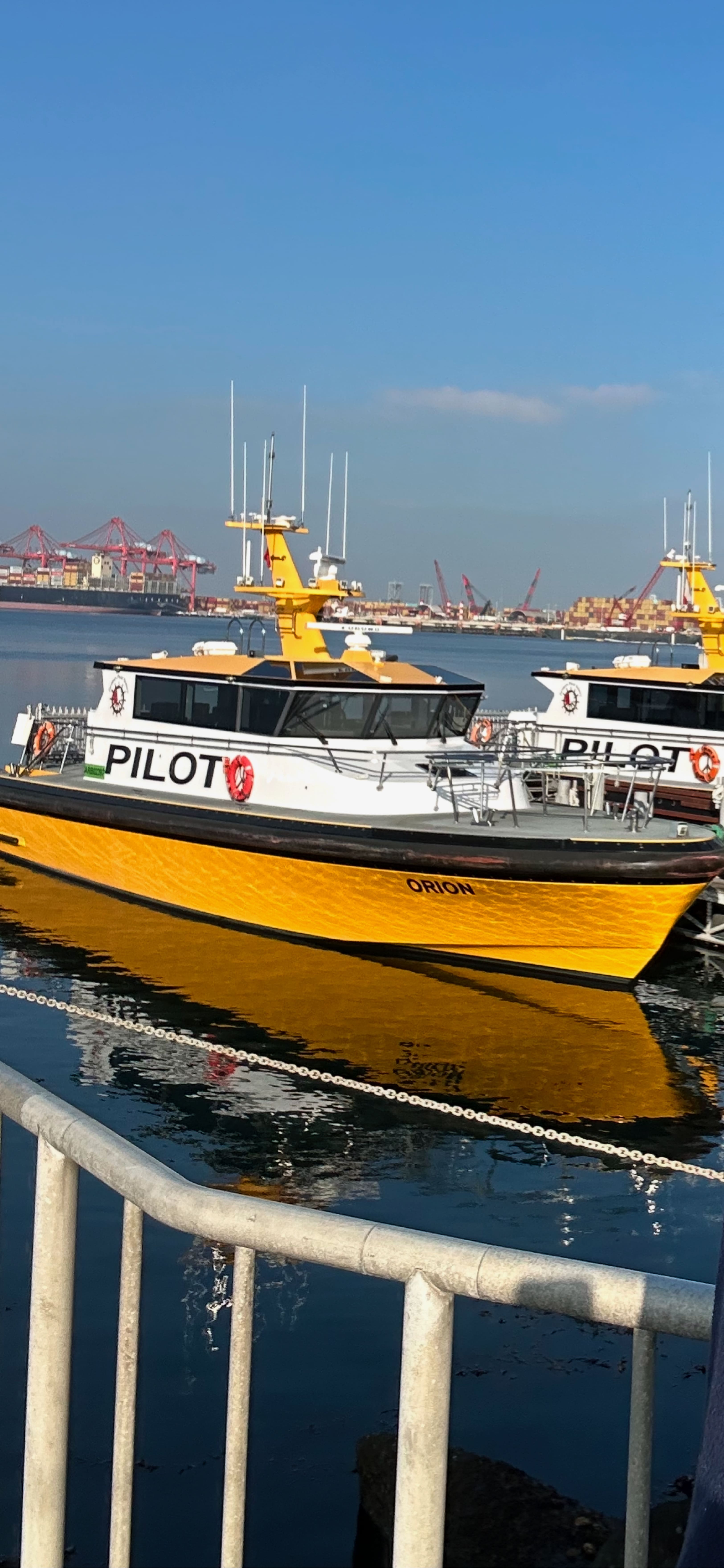 Pilot Boat in Harbor in Southern California